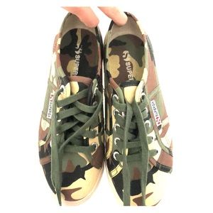 superga camo shoes, used a couple of times